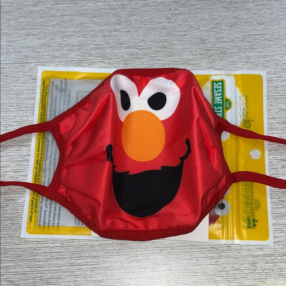 adidas Red Sesame Street Kids Face Mask